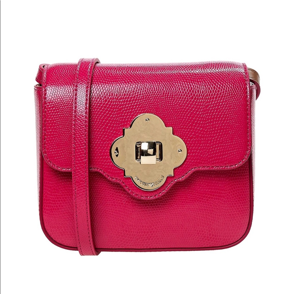 EMPORIO ARMANI FUCHSIA CROSSBODY BAG